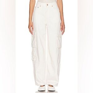 MOTHER Snacks! Women’s the side dish cargo skimp jeans